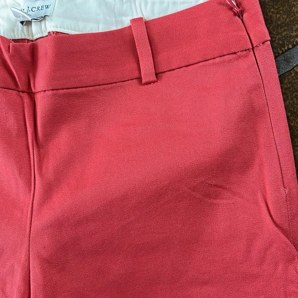 NWT J. By J. Crew Salmon Scalloped Hem Ankle Pant